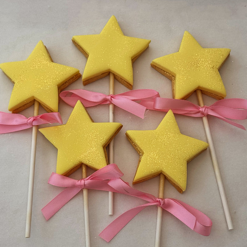 Fairy Wand Star Cookies