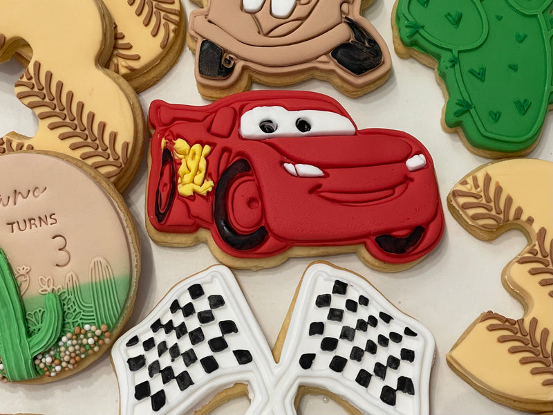 Lightning McQueen Cookie