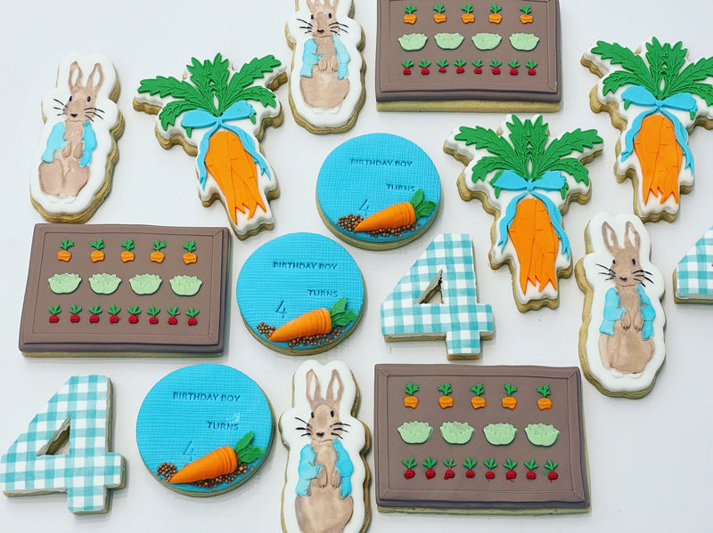 Peter Rabbit Cookies Personalised