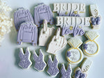 Lilac Hens Party Cookies with Ring Cookie