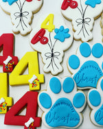 Paw Patrol 4th Birthday Cookies