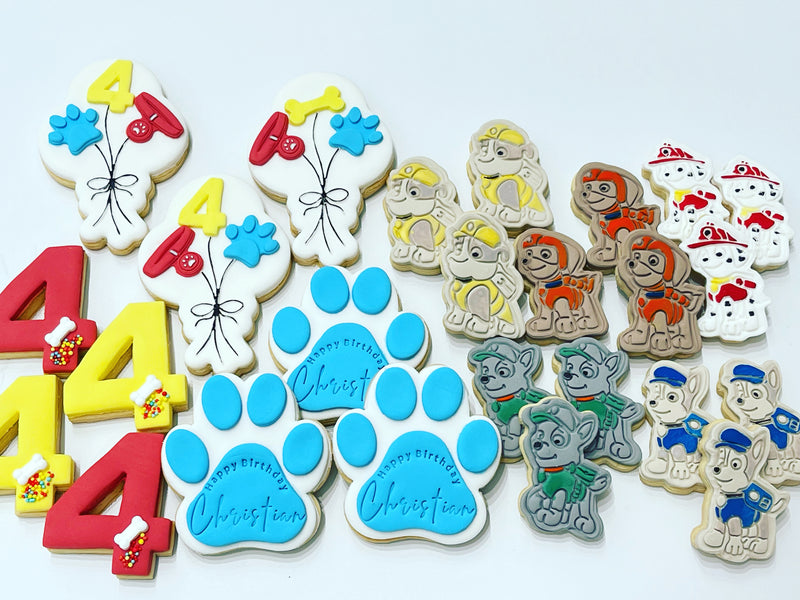 Paw Patrol Birthday Cookies