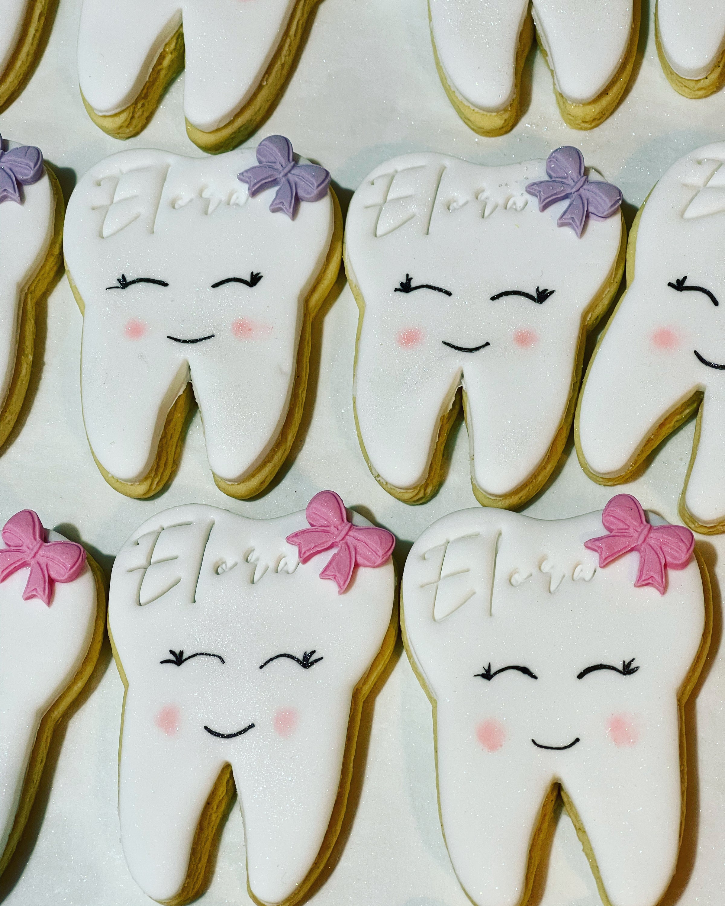 Baby teeth cookies best sale