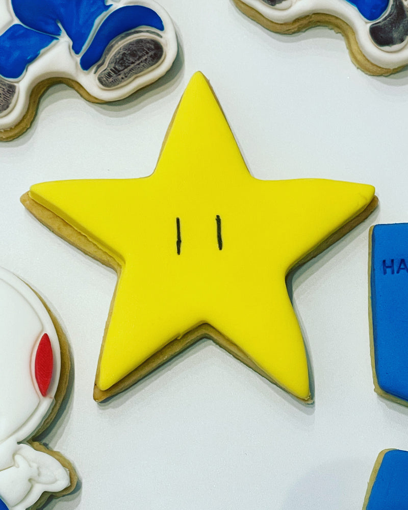 Super Mario Brothers Star Cookie