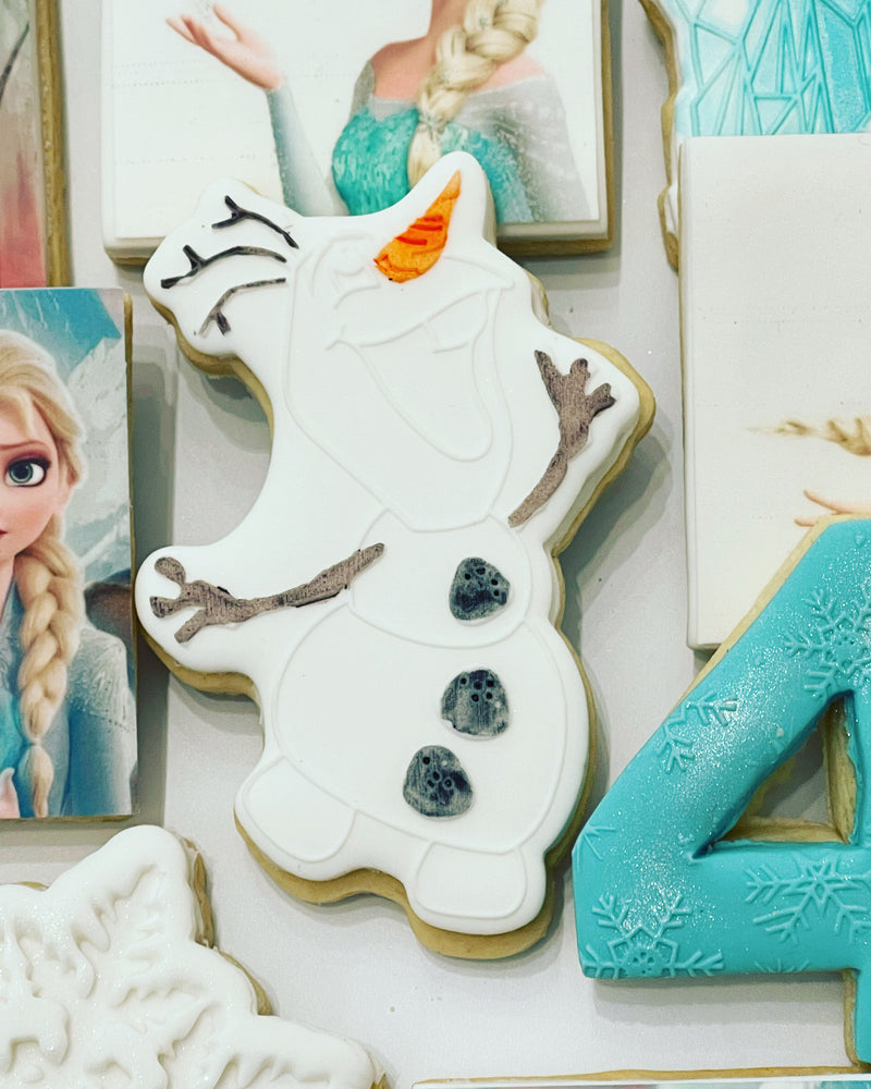 White Olaf Cookie