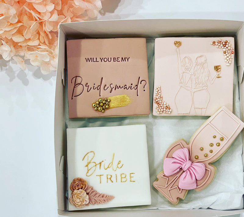 Will You Be My Bridesmaid Cookies